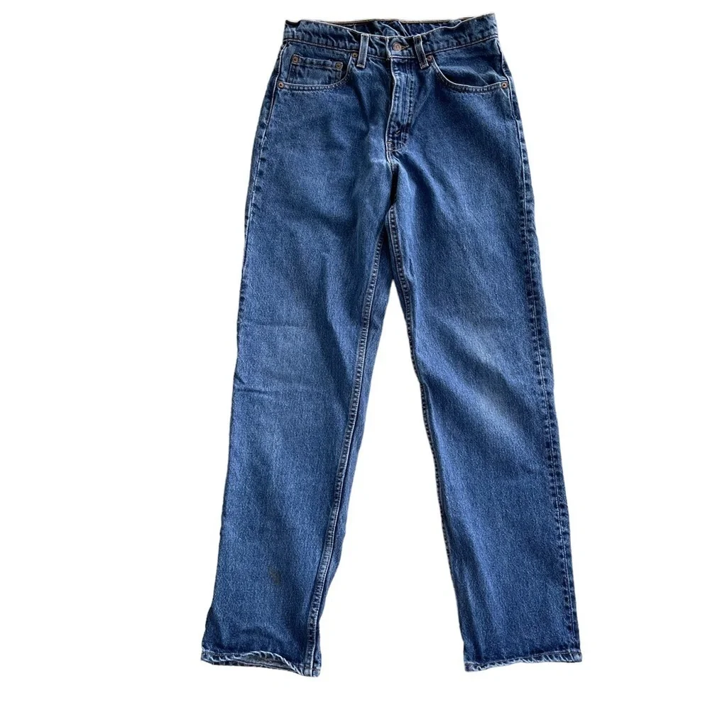 Levi's Men's Relaxed Fit 550 Jeans - Classic Blue - Picture 1 of 8